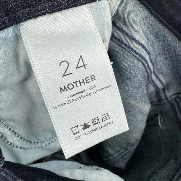 NEW MOTHER The Mid Rise Dazzler Ankle in Now Or Never size 24 B1071 - Picture 7 of 8